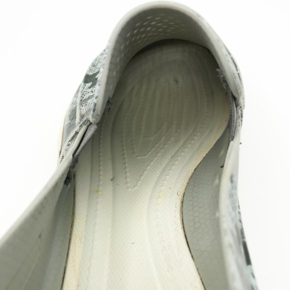 CROCS Citilane Roka Slip On Gray Camo Print Rubber Slip On Sneakers Womens 10 - Picture 11 of 16